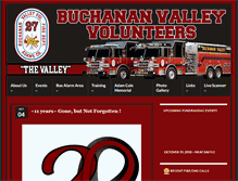 Tablet Screenshot of buchananvalleyfd.org